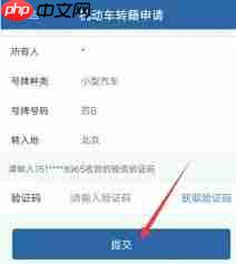 交管12123如何办理车牌号平移