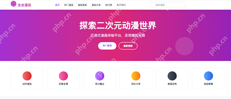 虫虫漫画免费漫画观看入口-最新最全的漫画网站地址 - 乐哥常识网
