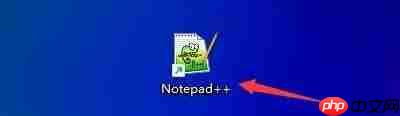 Notepad如何设置光标宽度