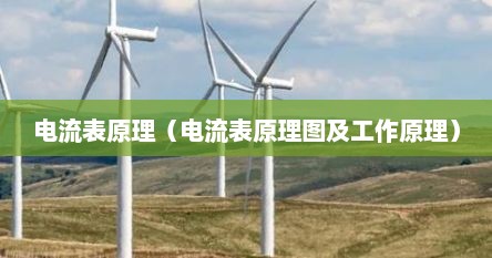 电流表原理（电流表原理图及工作原理）