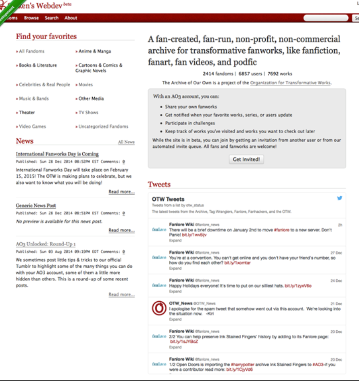 Archive of Our Own官方镜像_AO3手机浏览器直连方法 - 乐哥常识网