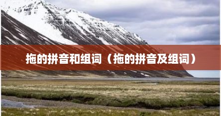 拖的拼音和组词（拖的拼音及组词）