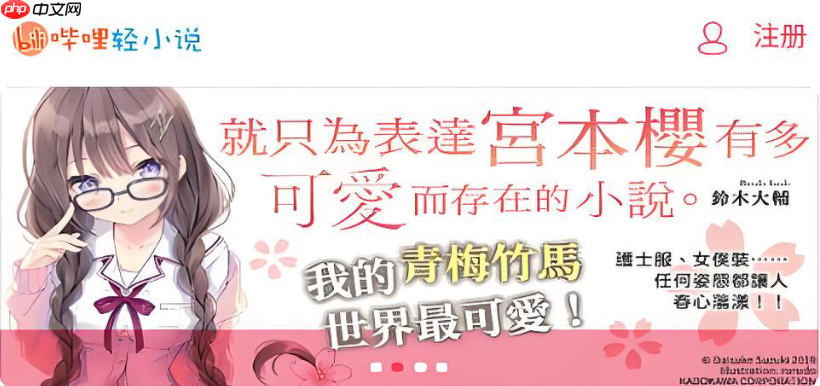 哔哩轻小说注册入口_哔哩轻小说账号获取