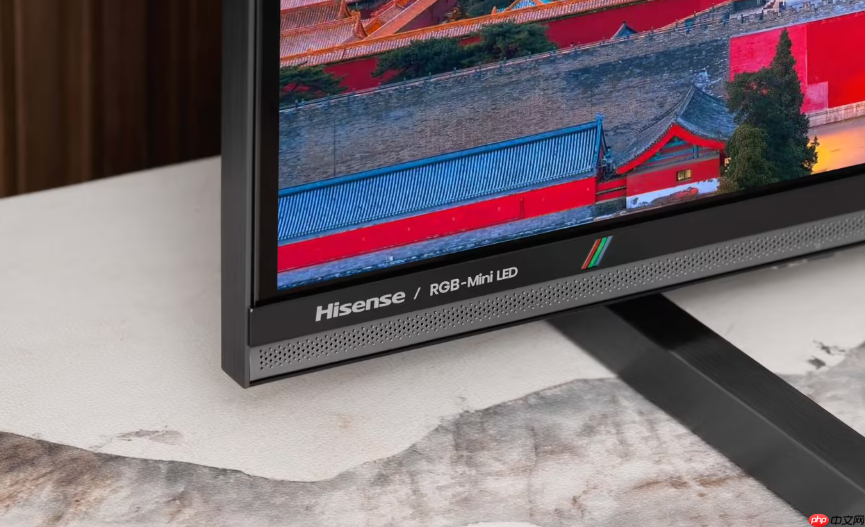 海信E8S系列RGB-Mini LED电视发布，超薄设计与顶尖画质并存