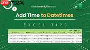 如何在excel中快速插入日期时间