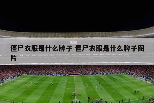 僵尸衣服是什么牌子 僵尸衣服是什么牌子图片