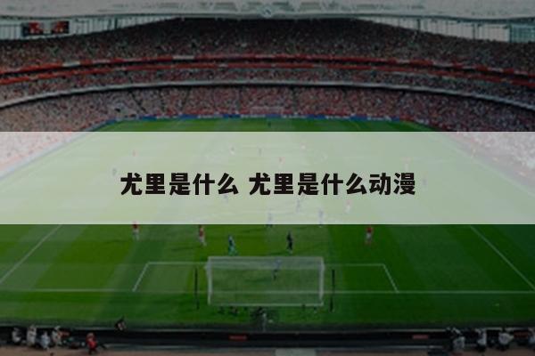 尤里是什么 尤里是什么动漫